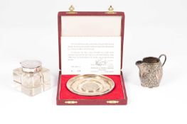 A quantity of silver
