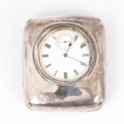 A Victorian silver cased open-faced pocket watch