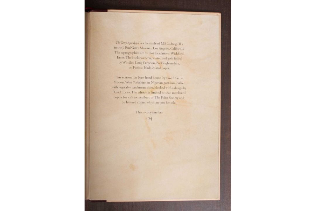 [Folio Society] The Getty Apocalypse - Image 2 of 4
