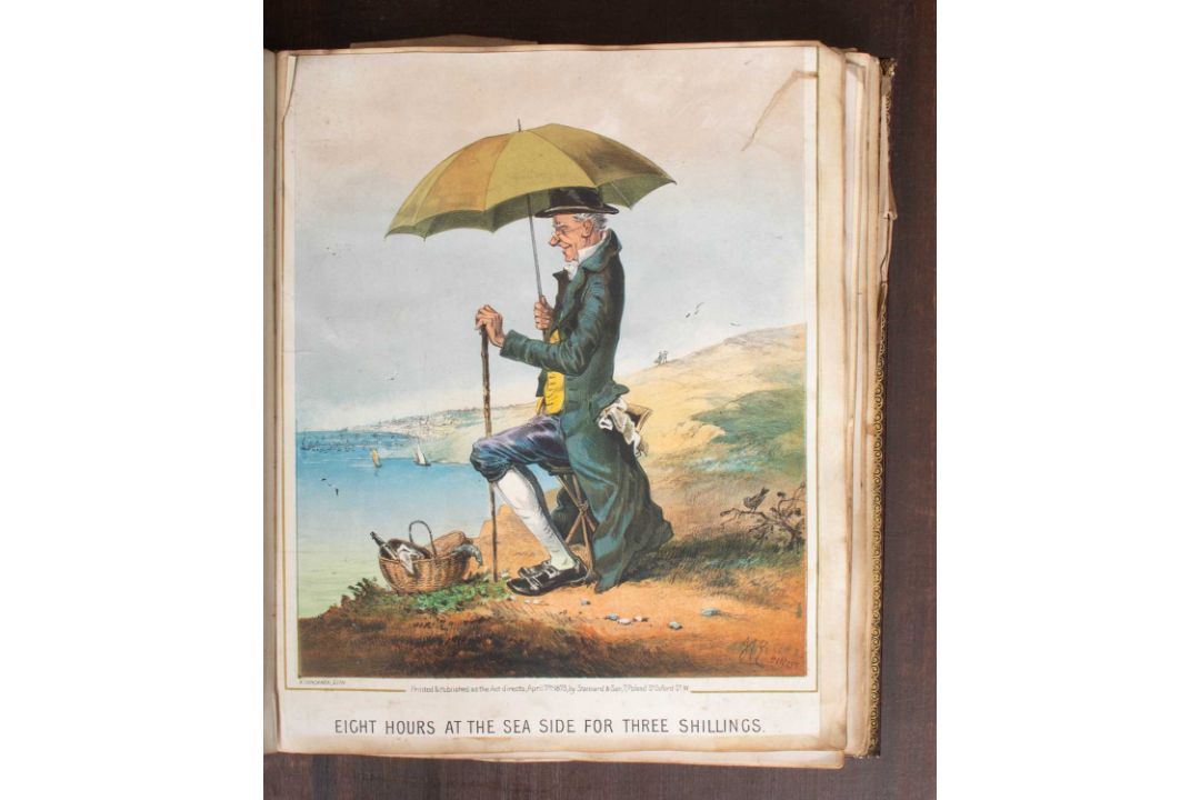 A Victorian scrap album - Image 2 of 4