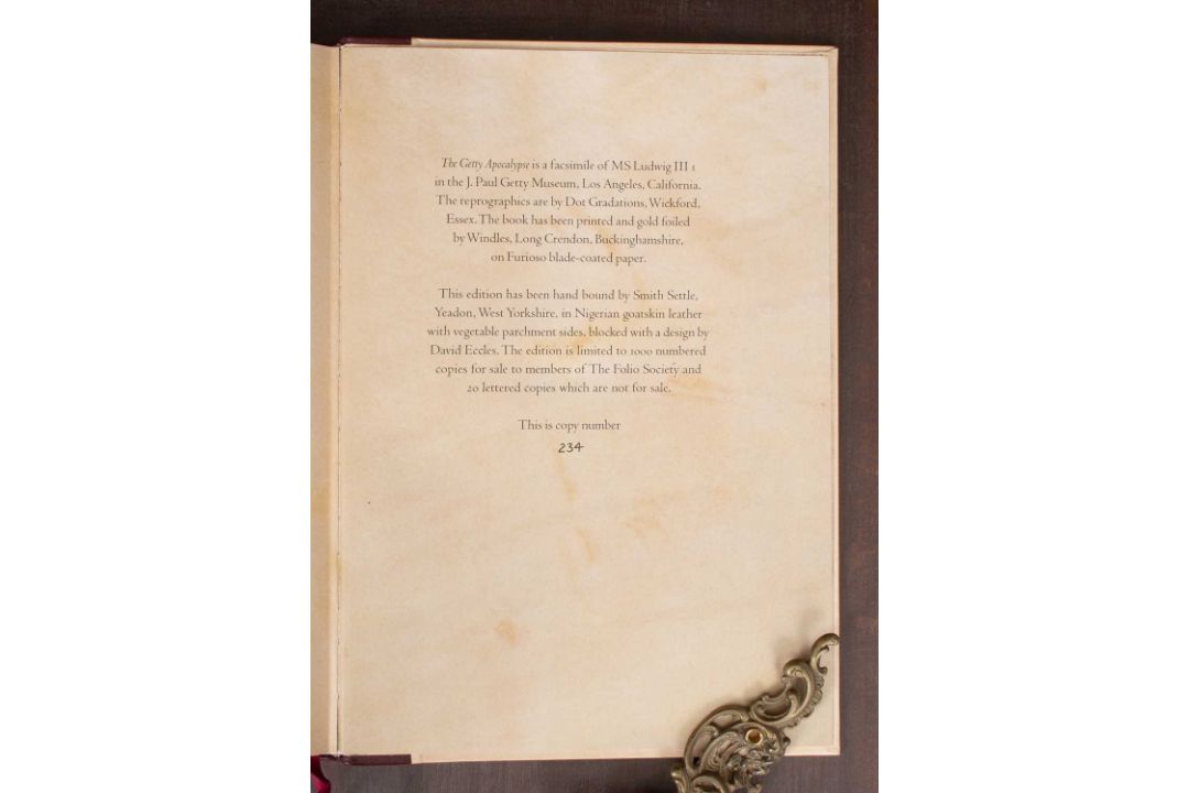 [Folio Society] The Getty Apocalypse - Image 3 of 3
