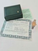 Rolex Oyster Date Damenuhr Stahl/Gold