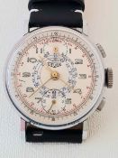Heuer Chronograph mit Venus 170