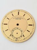 Ziffernblatt Lange-Uhr OLIV