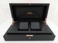 Hochwertige Union Glashütte Uhrenbox