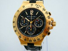 Bulgari Diagono Professional in 18K Gold