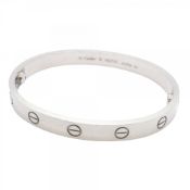 Cartier Love Bracelet 18K White Gold for Women