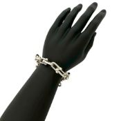 TIFFANY & Co. Tiffany HardWear Large Link Bracelet, 925 Sterling Silver, Chain Bangle, Men's, 39316