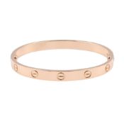 Cartier Love Bracelet, 18K Pink Gold, Women's