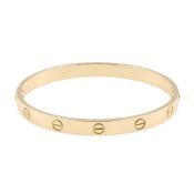 Cartier Love Bracelet, 18K Yellow Gold, Women's, Gold