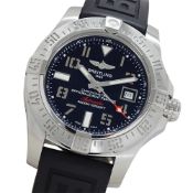 Breitling Avenger II Seawolf A17331 Men\'s Watch, Brand, Date, Automatic Movement, Stainless Steel (