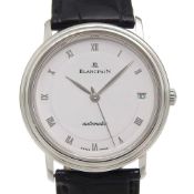 Blancpain Villeret Extra 1195 1127 White Dial Stainless Steel/Leather Automatic Men\'s Watch (approx