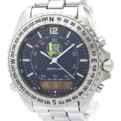 BREITLING Pluton Team 60 LTD Edition Steel Quartz Mens Watch A51038 Polished