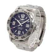 Breitling Colt 44 A74387 Men\'s Watch, Date, Blue, Quartz Watch