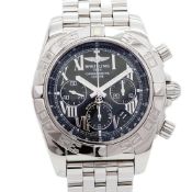 Breitling Chronomat 44 AB0110 Blue Dial Men\'s Watch