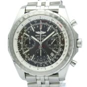 BREITLING Bentley Motors Steel Automatic Mens Watch A25363 Polished