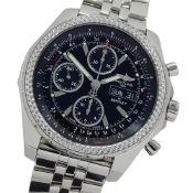 Breitling Bentley GT A13362 Men\'s Watch, Brand, Chronograph, Automatic, Stainless Steel (SS), Silve