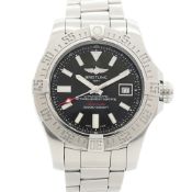 Breitling Avenger II Seawolf A1733110 A17331 Black Dial Men\'s Watch