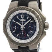 BREITLING Bentley GMT Light Body Titanium Mens Watch EB0433 Polished