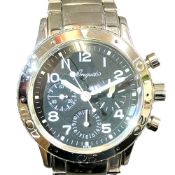 Breguet Aeronavale watch, total weight 153.4g, stainless steel, automatic movement, black dial, 3800