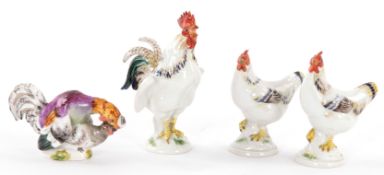 4 kl. Vogelfiguren