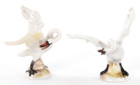2 kl. Schwanenfiguren