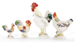 4 kl. Vogelfiguren