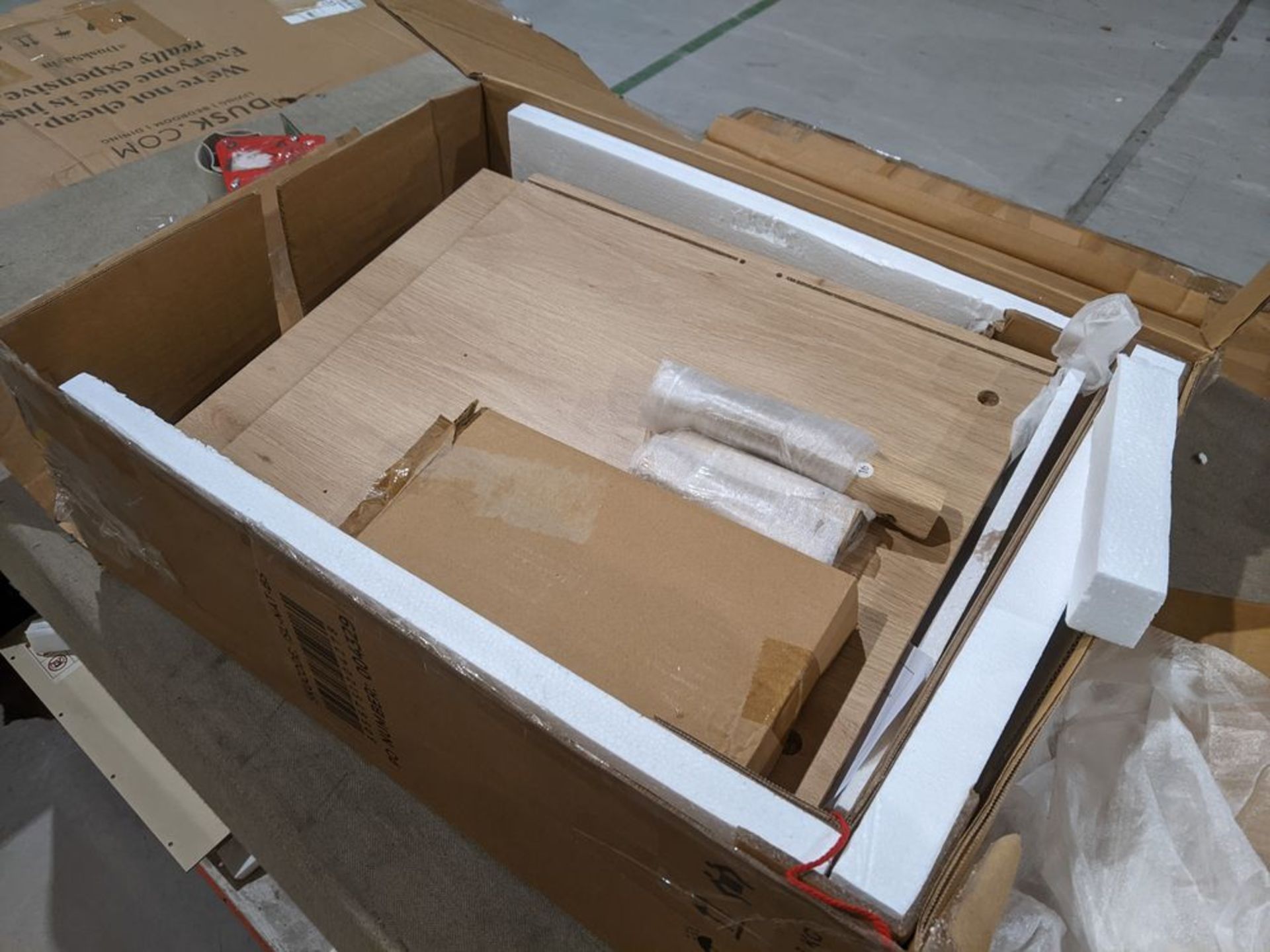Grade-B ref LOT403 Dusk Isla 2 Drawer Bedside Table - Natural RRP œ170 - Image 2 of 4