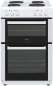 Bush CTFS60TWNECW 60cm Twin Cavity Electric Cooker - White RRP œ300