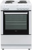  Bush DHBES60WX 60cm Single Electric Cooker - White RRP œ240