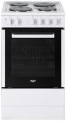  Bush BESAW50W 50cm Freestanding Electric Cooker - White RRP œ210
