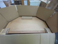 Roseland Furniture Farrow Cream Corner Tv Stand RRP Â£170