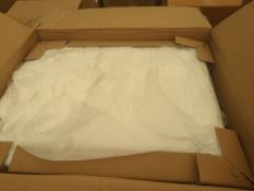 Roseland Furniture Porter 2 Drawer Bedside Table RRP Â£170