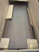 Roseland Furniture Oskar Small 110cm Grooved TV Unit RRP Â£255