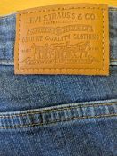 Levis San Fransisco Original Blue 27W 30L Unisex Denim Jeans RRP 