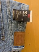  Levis San Fransisco Original 501 Blue 18 Womens Denim Jeans RRP 