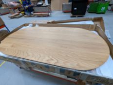Dusk Heidi Solid Oak Oval 6-8 Seater Dining Table - Natural RRP ?œ439