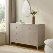 Dusk Poppy 4 Drawer Chest - Taupe RRP ?œ209