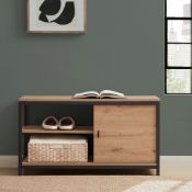 Dusk Willow Shoe Storage Bench - Oak Effect RRP ?œ45
