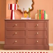 Dusk Ruby 6 Drawer Chest - Terracotta RRP ?œ239