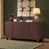Dusk Rachel Arch Front 4 Door Sideboard - Mocha RRP ?œ218
