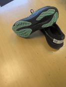  Asics GT-1000 13 Trainers Black/Green UK 8 Mens RRP œ120
