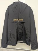  Napapijri Rainforest Blue Est. Medium Jacket RRP œ65