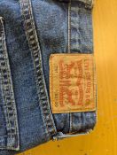  Levis San Fransisco Original 501 Blue 30W 30L Mens Denim Jeans RRP 