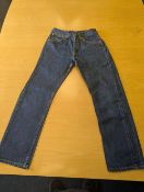  Levis San Fransisco Original 501 Blue 30W 30L Mens Denim Jeans RRP 