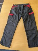  Dickies Combat Workwear Black/Red 40 Regular Mens Combats Combat Trousers RRP 