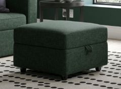 Dreams Haze Ottoman Footstool Green RRP ?œ199