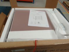 Dusk Sienna 2 Drawer Bedside Table - Dusty Mauve RRP £109 - DUS-CC2-04212