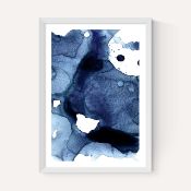 East End Prints East End Prints Ink by Sisi and Seb 30x40 White Framed Art Print RRP Â£60.00