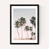 East End Prints East End Prints Island Dreams by Sisi and Seb 25x30 Black Framed Art Print RRP Â£50.